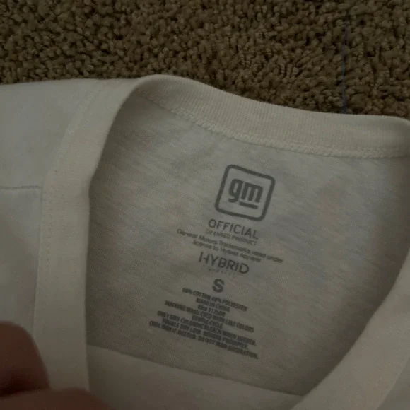 Hybrid Corvette Print Graphic Tee Short Sleeve Stingray T-Shirt Size S - Picture 4 of 6